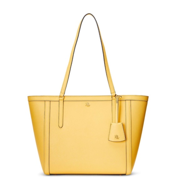 Ralph Lauren Handbags - Ralph Lauren Clare Leather Tote Bag